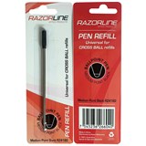 RAZORLINE COMPATABLE CROSS PEN REFILL MEDIUM BLACK
