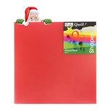 QUILL SHAPES MATTE SQUARES DOUBLE SIDED 80GSM 254MM ASSORTED PACK 100