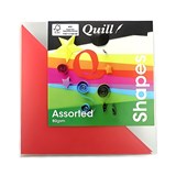 QUILL SHAPES MATTE TRIANGLES 80GSM ASSORTED PACK 360