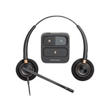 HP POLY ENCOREPRO 520 BINAURAL HEADSET BLACK