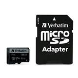 VERBATIM PRO MICRO SD CLASS10 128GB BLACK