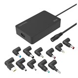 COMSOL UNIVERSAL LAPTOP CHARGER WITH 11 TIPS 90W BLACK