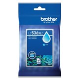 BROTHER LC536XLC INK CARTRIDGE HIGH YIELD CYAN