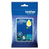 BROTHER LC536XLY HIGH YIELD YELLOW INK CARTRIDGE