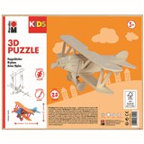 MARABU 3D WOODEN PUZZLE BIPLANE