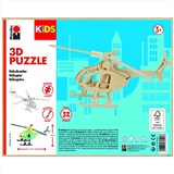 MARABU 3D WOODEN PUZZLE HELICOPTER