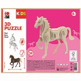 MARABU 3D WOODEN PUZZLE HORSE