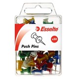 ESSELTE 46743 PUSH PINS  BLUE PACK 50