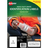 Heavy Duty Labels
